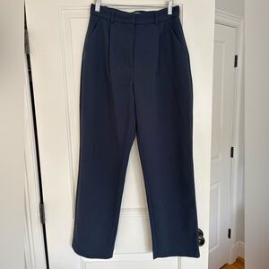 Abercrombie Navy women’s straight leg trousers